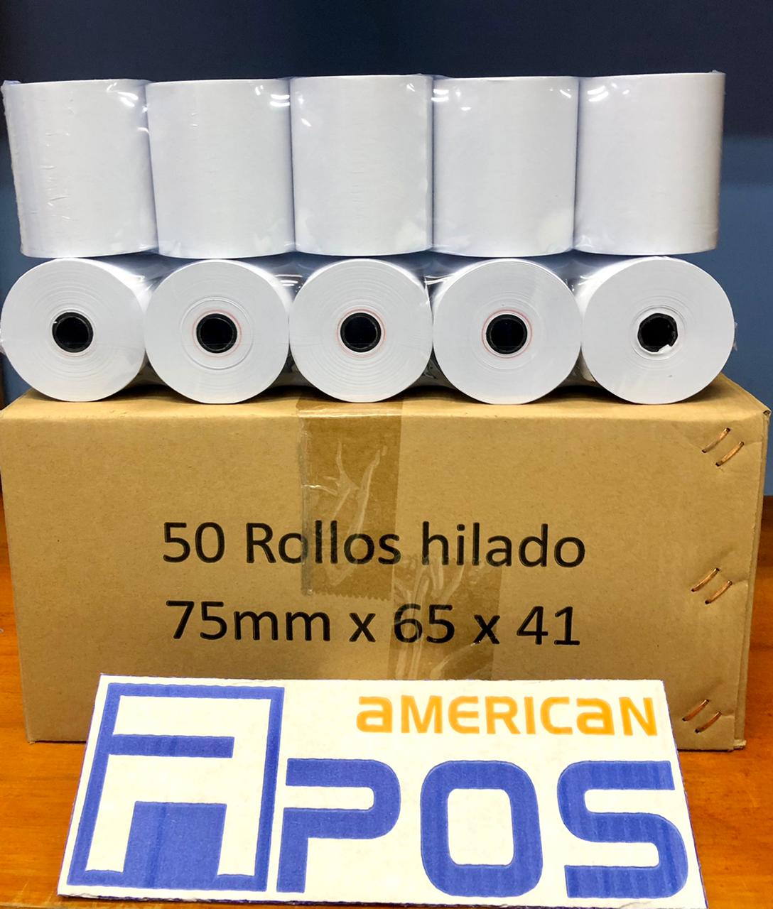 Rollos hilado 75mm